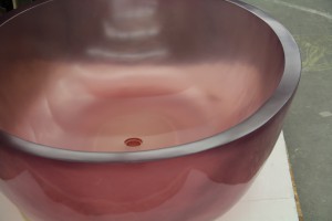 Gaia bathtub (pink)